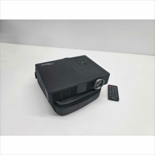 Optoma ML500 LDMLUZZ WXGA 500 Lumens LED Projector – 10 Lamp Hours – Remote & Carrying Bag