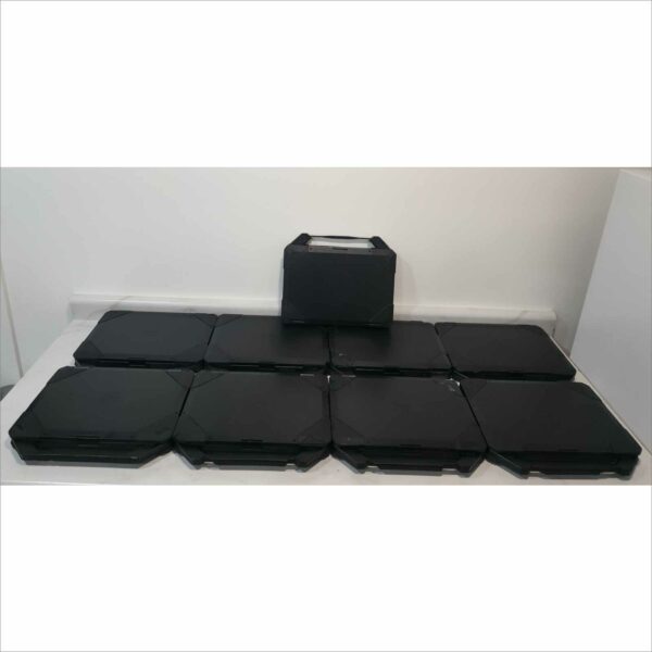 Lot of 9x Dell Latitude 14 Rugged 5414 Laptops – i5-6300U @ 2.4GHz / 8GB / Touchscreen – Mixed Configurations – Fair Condition