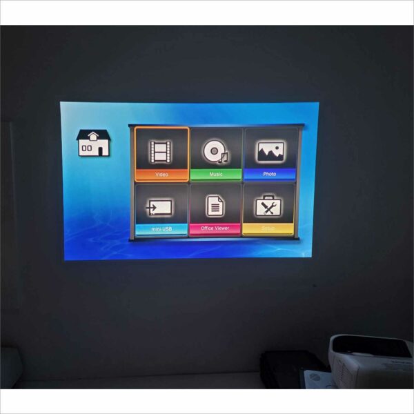Optoma ML500 LDMLUZZ WXGA 500 Lumens LED Projector – 10 Lamp Hours – Remote & Carrying Bag
