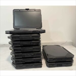 Lot of 9x Dell Latitude Rugged 5414 / 5404 Laptops – Mixed i3 / i5 / i7 Configurations – Fair Condition – No HDD, No Caddy, No Battery