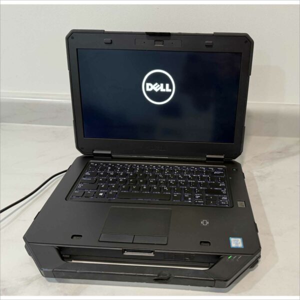 Lot of 2x Dell Latitude 14 Rugged 5414 Laptops – i7-6600U @ 2.6GHz / 8GB RAM / Touchscreen FHD – No HDD, No Caddy, No Battery