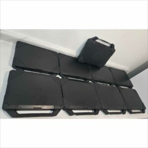 Lot of 9x Dell Latitude 14 Rugged 5414 Laptops – i5-6300U @ 2.4GHz / 8GB / Touchscreen – Mixed Configurations – Fair Condition