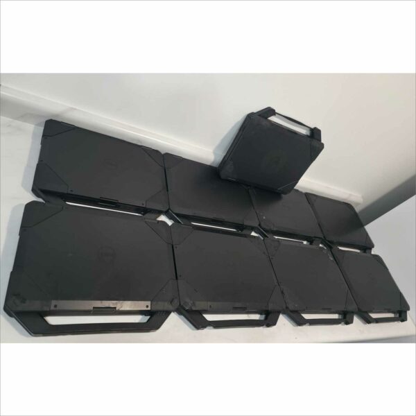 Lot of 9x Dell Latitude 14 Rugged 5414 Laptops – i5-6300U @ 2.4GHz / 8GB / Touchscreen – Mixed Configurations – Fair Condition