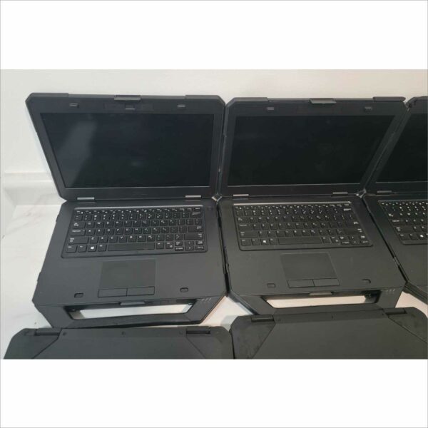 Lot of 9x Dell Latitude 14 Rugged 5414 Laptops – i5-6300U @ 2.4GHz / 8GB / Touchscreen – Mixed Configurations – Fair Condition
