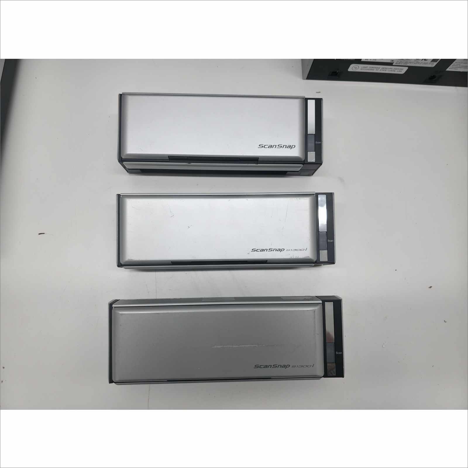 Pallet of 21x Fujitsu Document Scanners – fi-7160 / fi-7260 / fi-6130Z / ScanSnap Series – Low Count, Tested, Good Condition