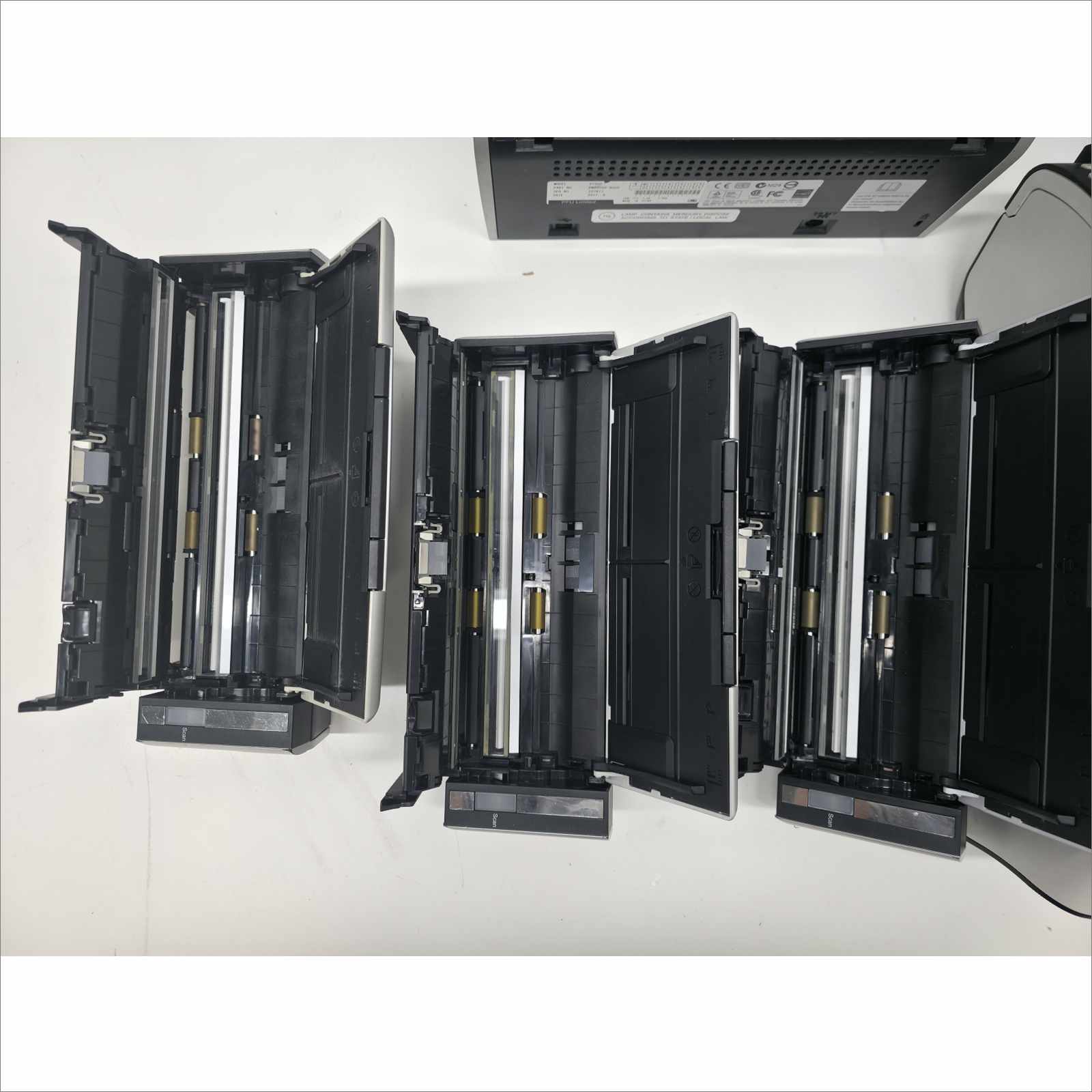 Pallet of 21x Fujitsu Document Scanners – fi-7160 / fi-7260 / fi-6130Z / ScanSnap Series – Low Count, Tested, Good Condition