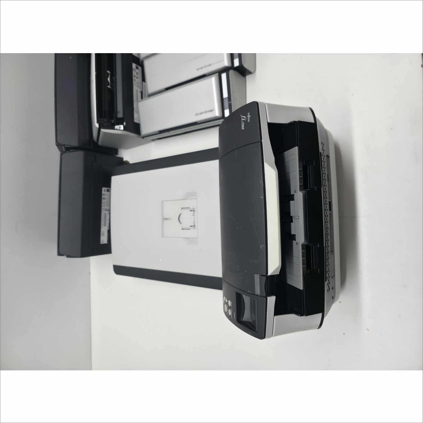 Pallet of 21x Fujitsu Document Scanners – fi-7160 / fi-7260 / fi-6130Z / ScanSnap Series – Low Count, Tested, Good Condition