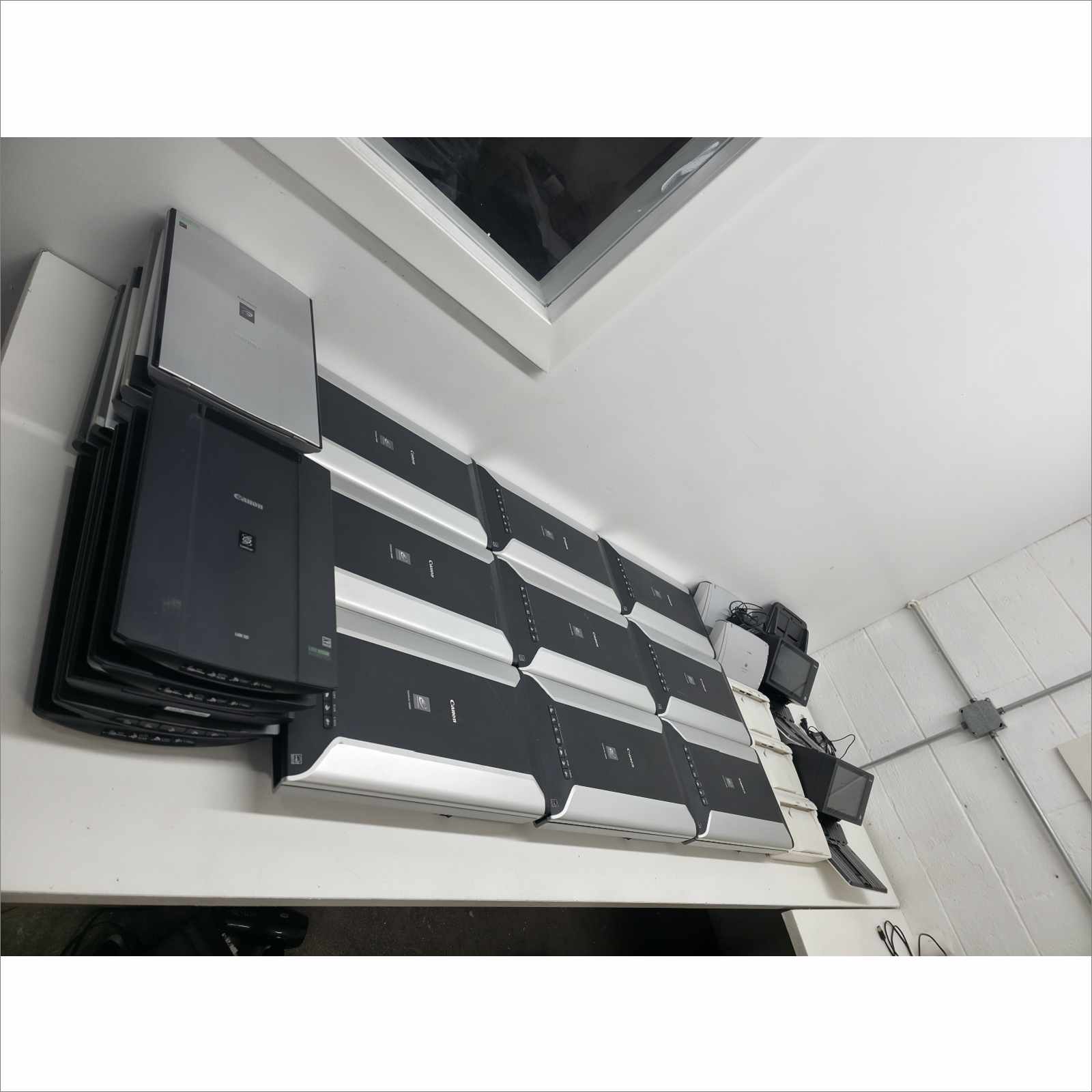 Pallet of 50x Tested Working Scanners – Canon / Epson / HP / Xerox / Apple / Neat – Bulk Lot