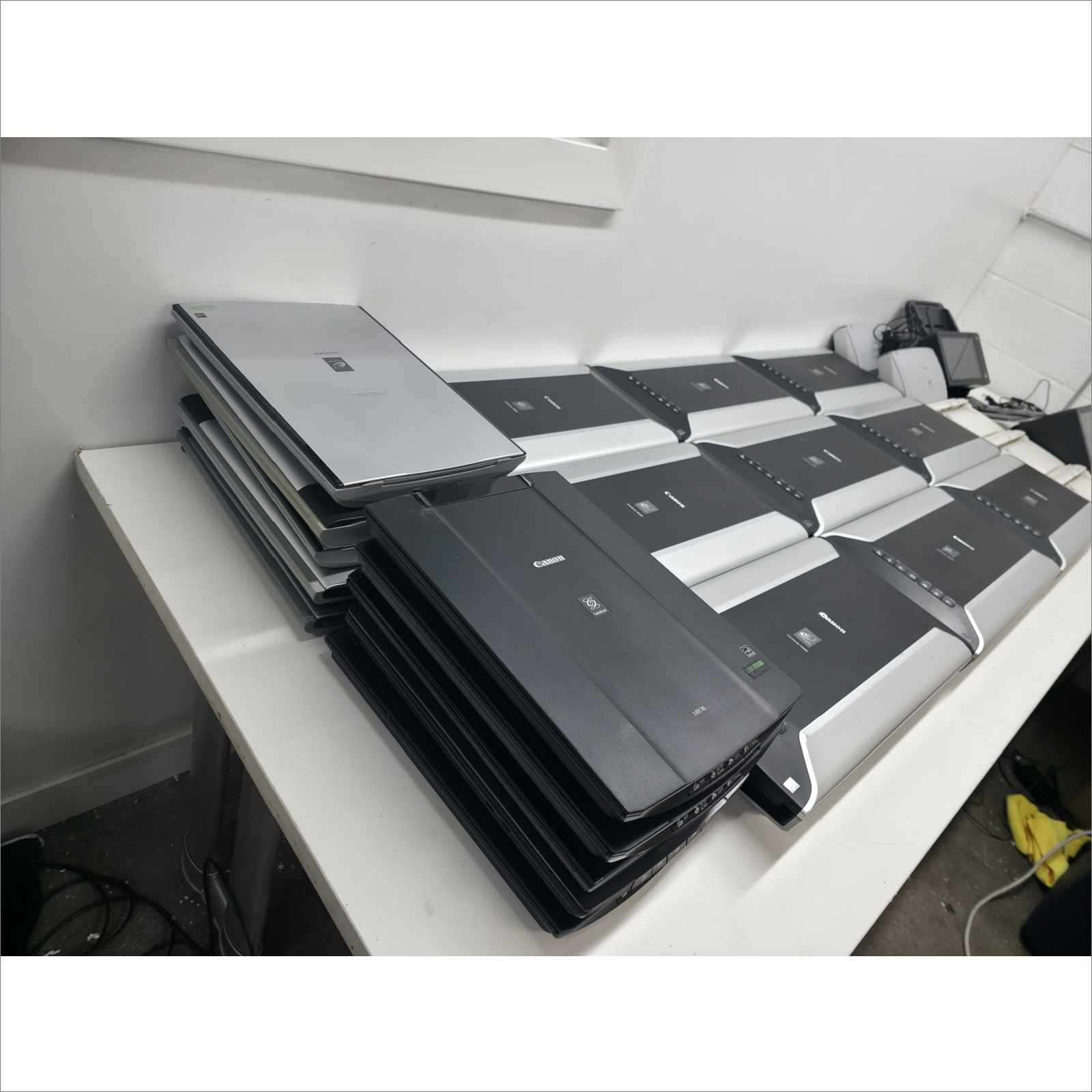 Pallet of 50x Tested Working Scanners – Canon / Epson / HP / Xerox / Apple / Neat – Bulk Lot