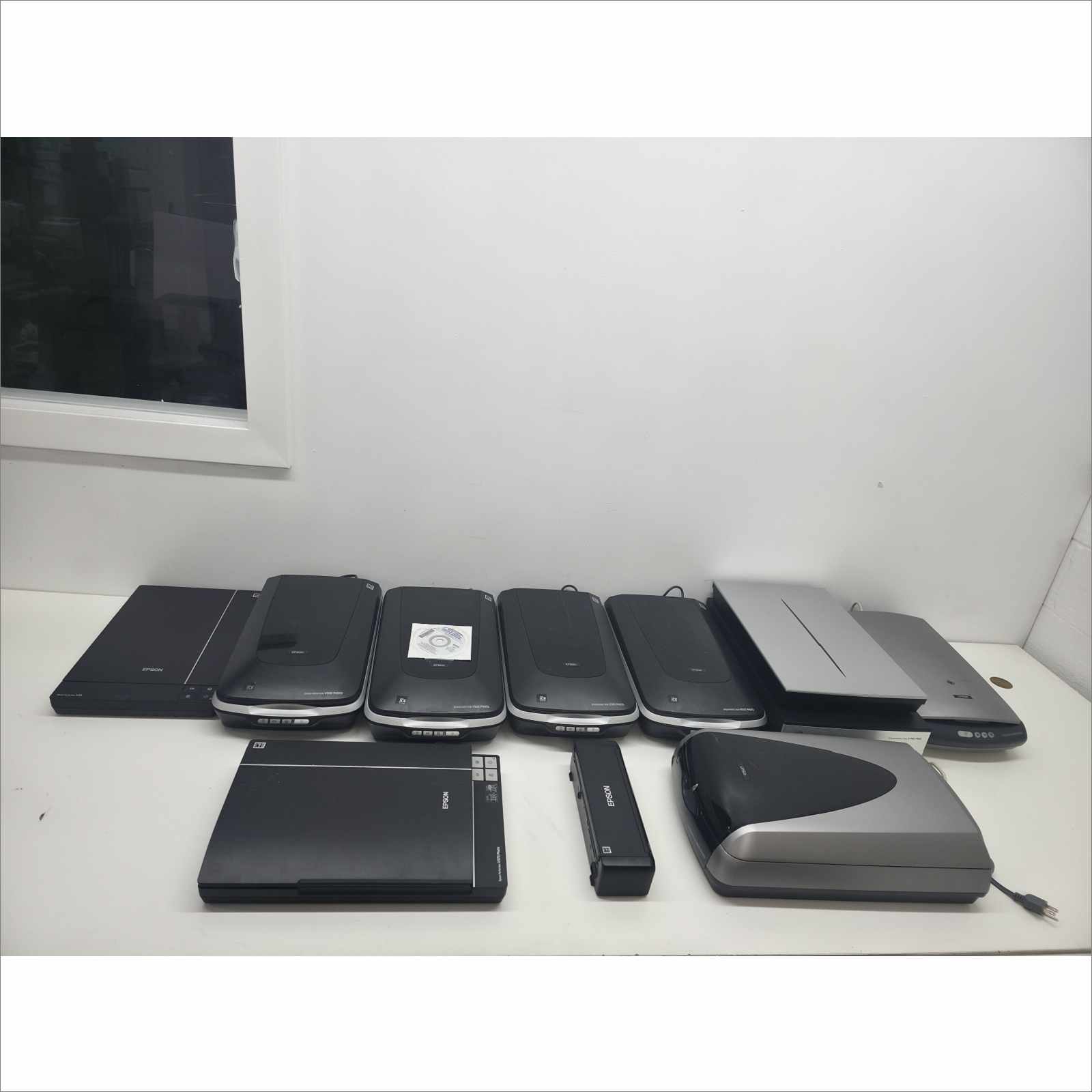 Pallet of 50x Tested Working Scanners – Canon / Epson / HP / Xerox / Apple / Neat – Bulk Lot