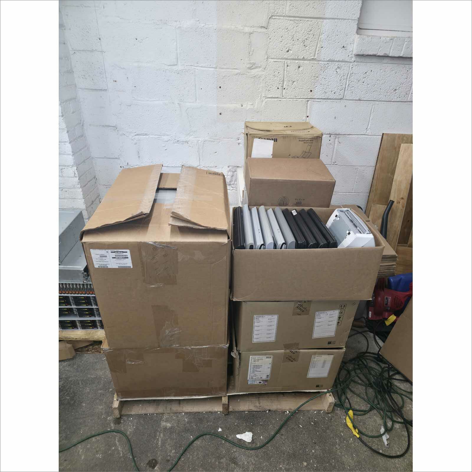 Pallet of 50x Tested Working Scanners – Canon / Epson / HP / Xerox / Apple / Neat – Bulk Lot