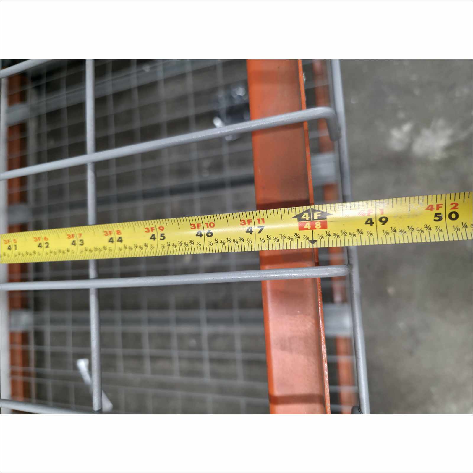 Lot of 5x 4-Tier Metal Storage Racks – Modular “LEGO-Style” Design, Easy to Dismantle and Extend – 100″W × 96″H × 48″D