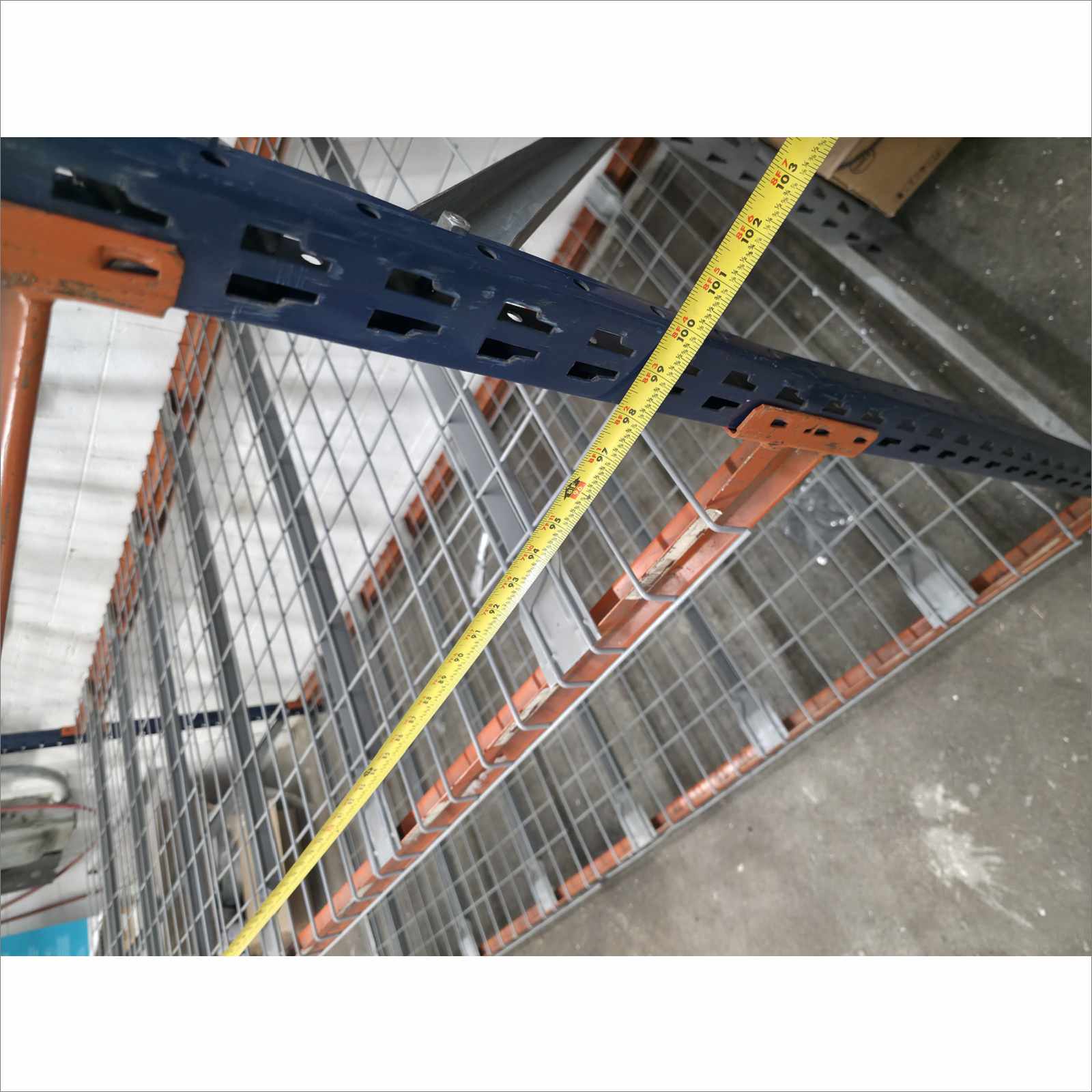 Lot of 5x 4-Tier Metal Storage Racks – Modular “LEGO-Style” Design, Easy to Dismantle and Extend – 100″W × 96″H × 48″D