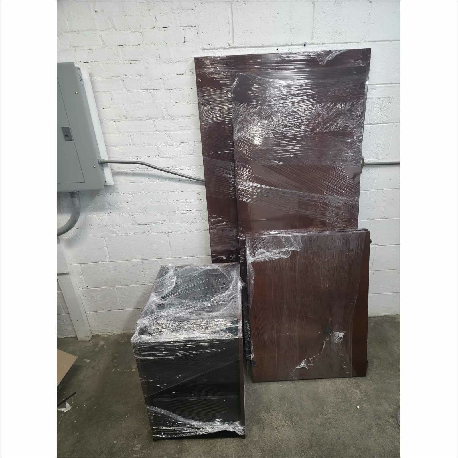 Celadon Sleeper Sofa Set w/ Desk Chair & File Cabinet – Office Furniture Lot