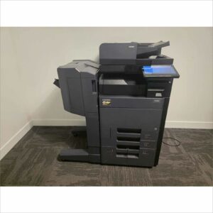 Kyocera TaskAlfa 5053ci A3 Color Laser MFP Copier Printer Scanner 50 ppm – w/ DF-7120 Finisher, PF-7110 Paper Feeder, DP-7160 Scanner