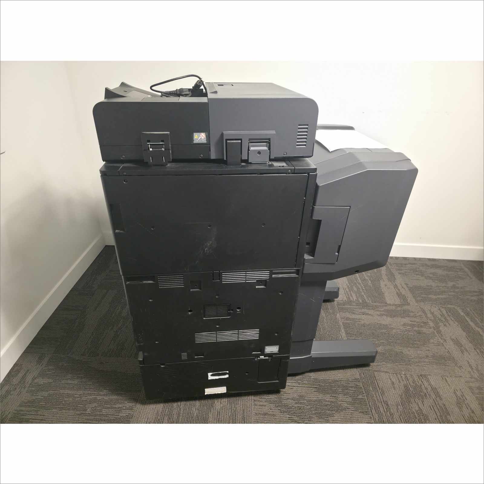 Kyocera TaskAlfa 5053ci A3 Color Laser MFP Copier Printer Scanner 50 ppm – w/ DF-7120 Finisher, PF-7110 Paper Feeder, DP-7160 Scanner - Image 17