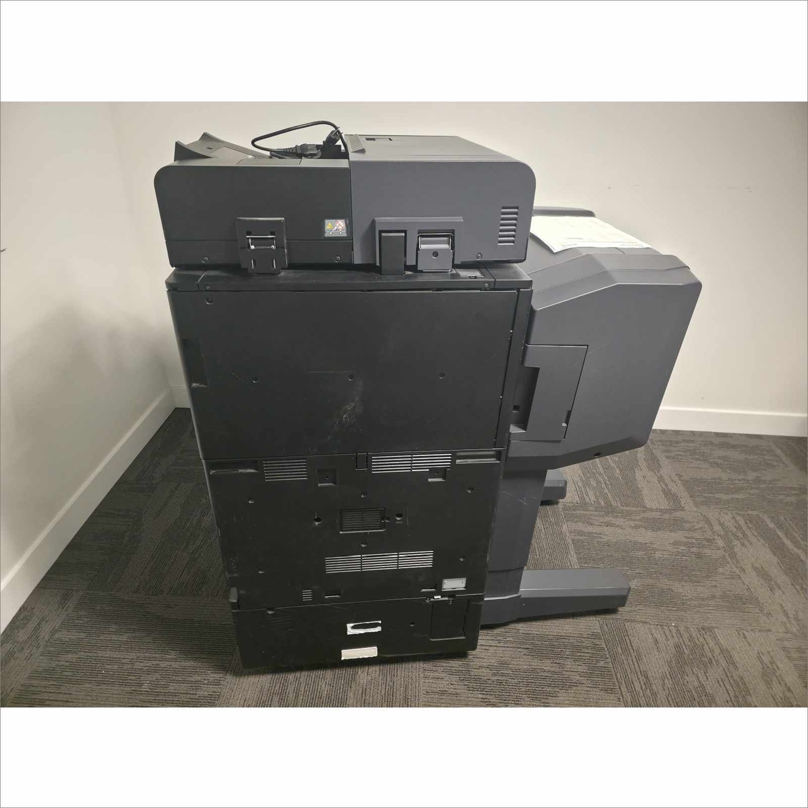 Kyocera TaskAlfa 5053ci A3 Color Laser MFP Copier Printer Scanner 50 ppm – w/ DF-7120 Finisher, PF-7110 Paper Feeder, DP-7160 Scanner - Image 16