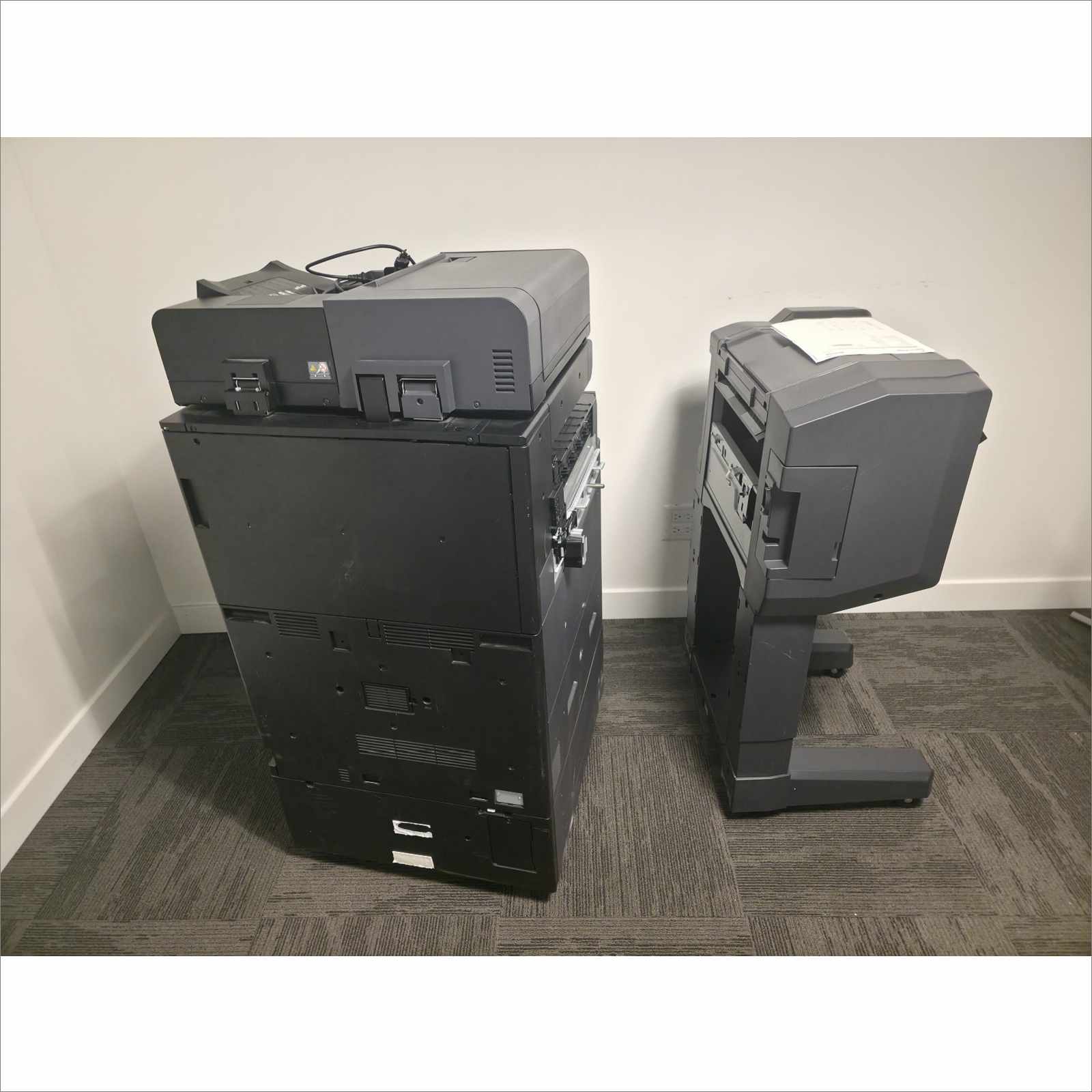 Kyocera TaskAlfa 5053ci A3 Color Laser MFP Copier Printer Scanner 50 ppm – w/ DF-7120 Finisher, PF-7110 Paper Feeder, DP-7160 Scanner - Image 14