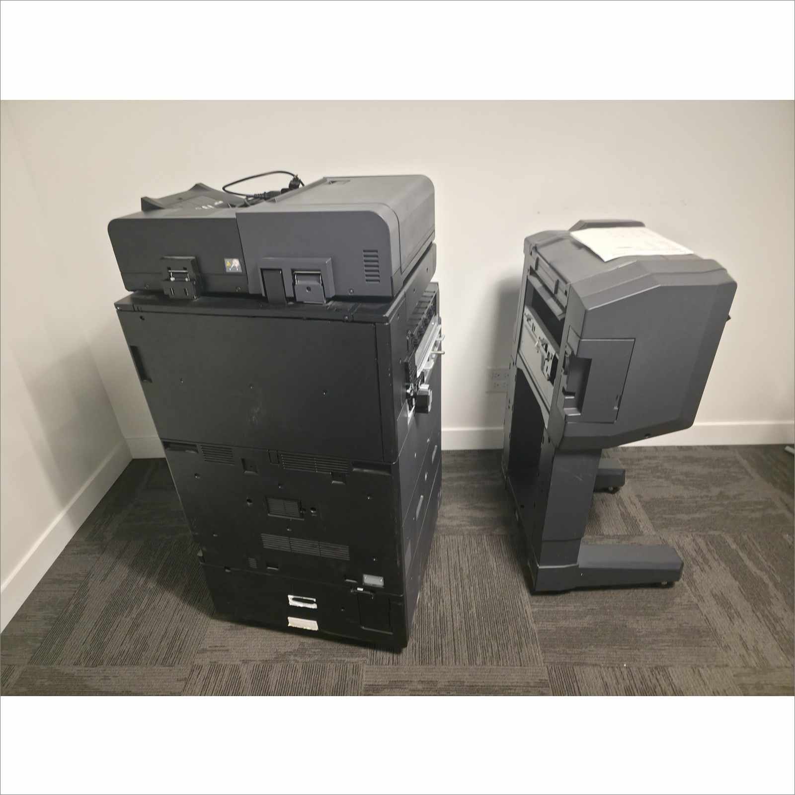 Kyocera TaskAlfa 5053ci A3 Color Laser MFP Copier Printer Scanner 50 ppm – w/ DF-7120 Finisher, PF-7110 Paper Feeder, DP-7160 Scanner - Image 15