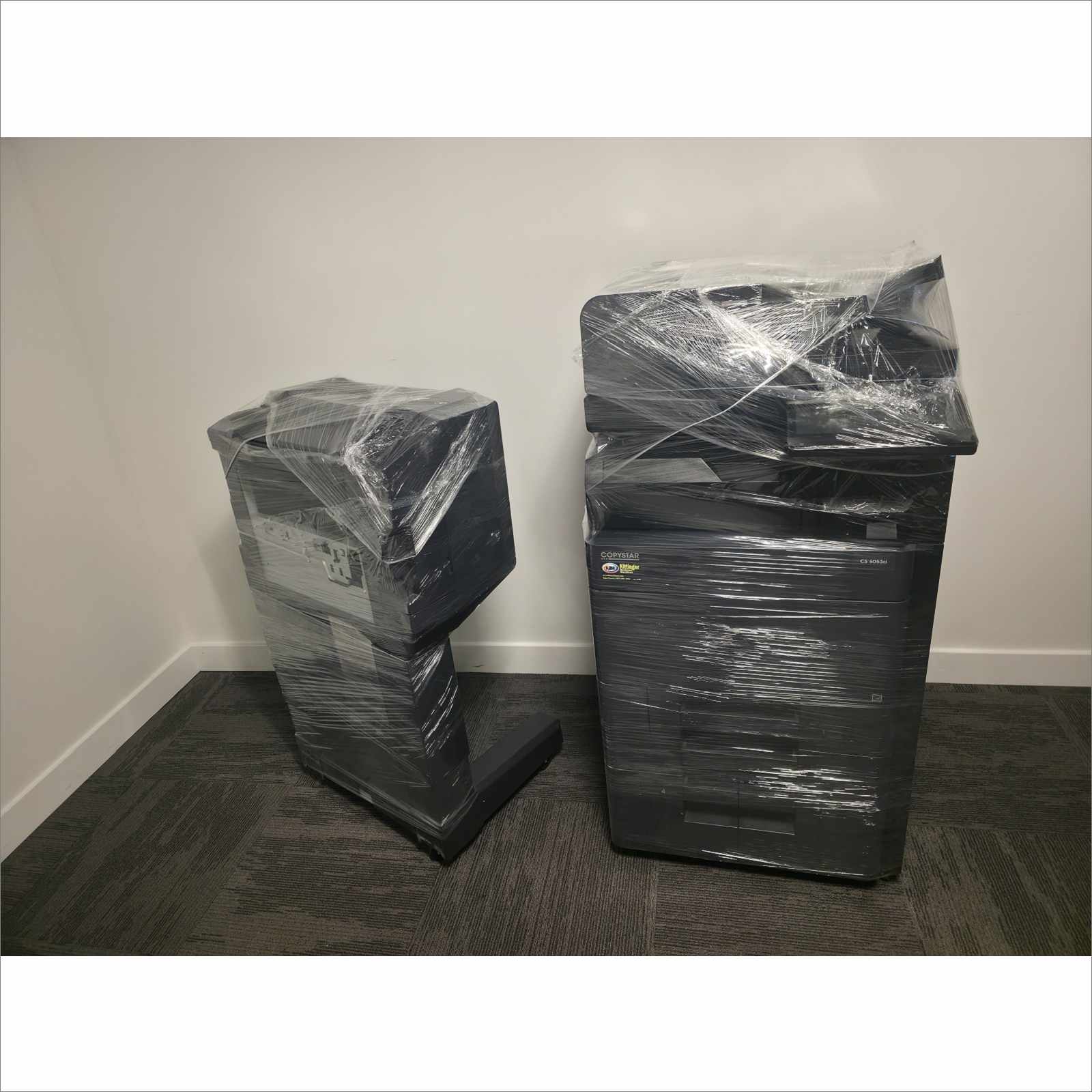 Kyocera TaskAlfa 5053ci A3 Color Laser MFP Copier Printer Scanner 50 ppm – w/ DF-7120 Finisher, PF-7110 Paper Feeder, DP-7160 Scanner - Image 5