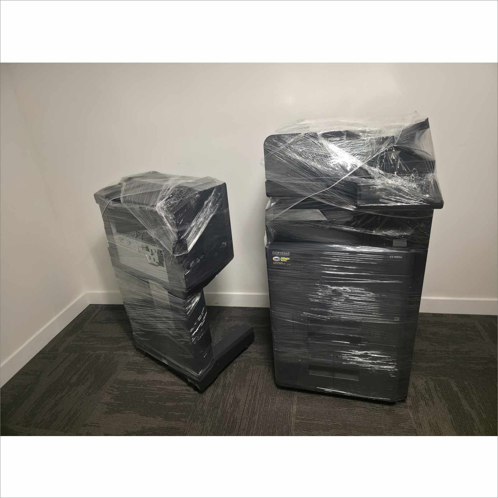 Kyocera TaskAlfa 5053ci A3 Color Laser MFP Copier Printer Scanner 50 ppm – w/ DF-7120 Finisher, PF-7110 Paper Feeder, DP-7160 Scanner - Image 6