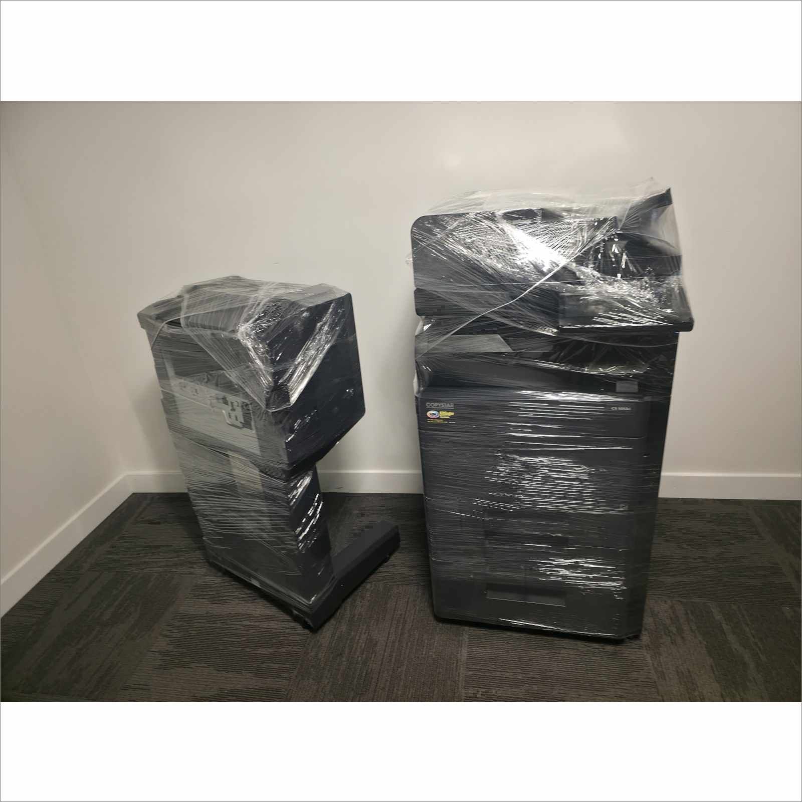 Kyocera TaskAlfa 5053ci A3 Color Laser MFP Copier Printer Scanner 50 ppm – w/ DF-7120 Finisher, PF-7110 Paper Feeder, DP-7160 Scanner - Image 4