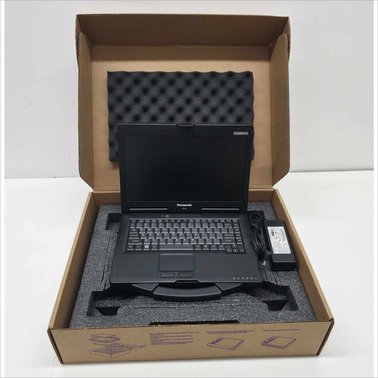 Panasonic Toughbook CF-53 MK3 14, 240GB SSD, 8GB RAM