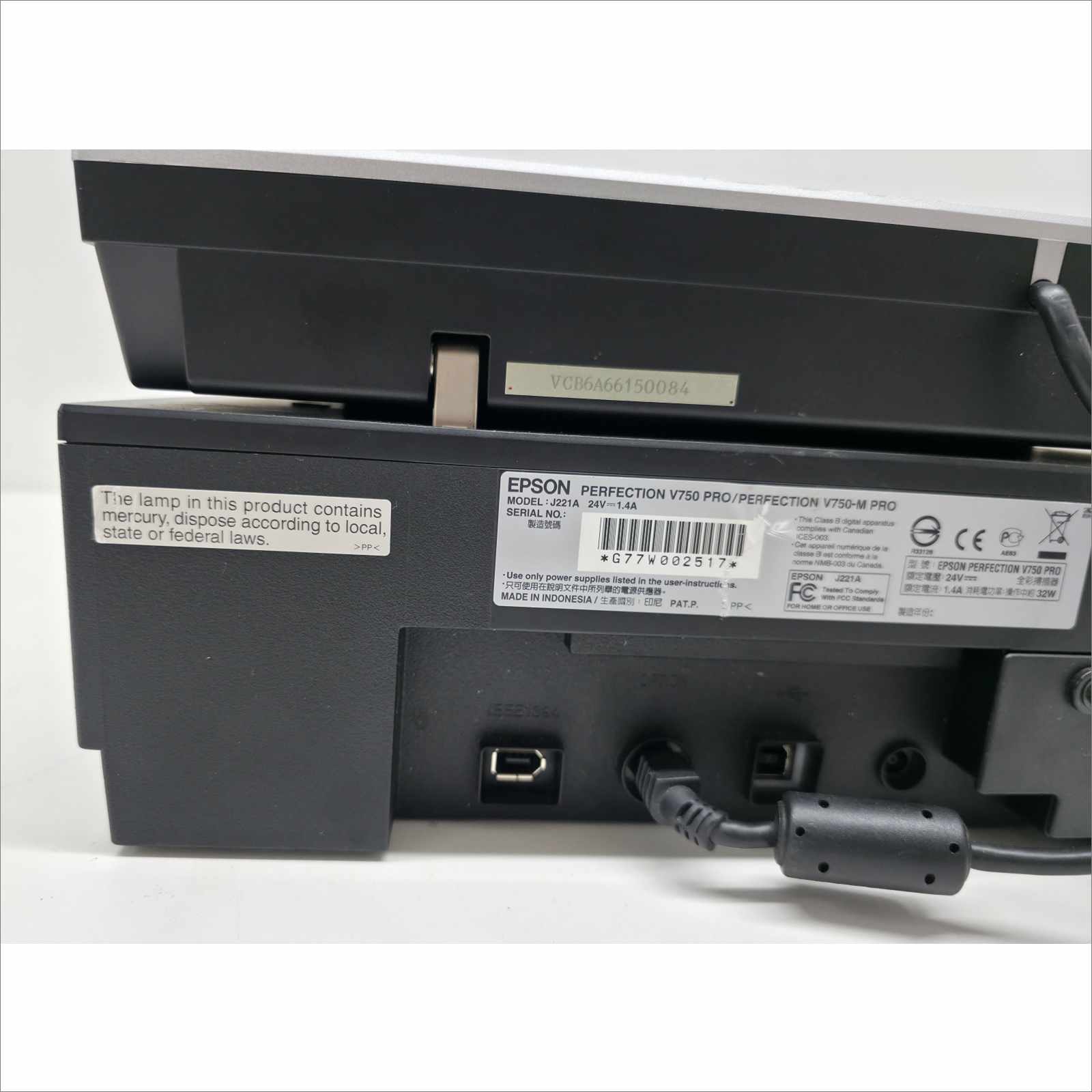 Epson Perfection V750-M PRO Photo Scanner J221A Tested Working