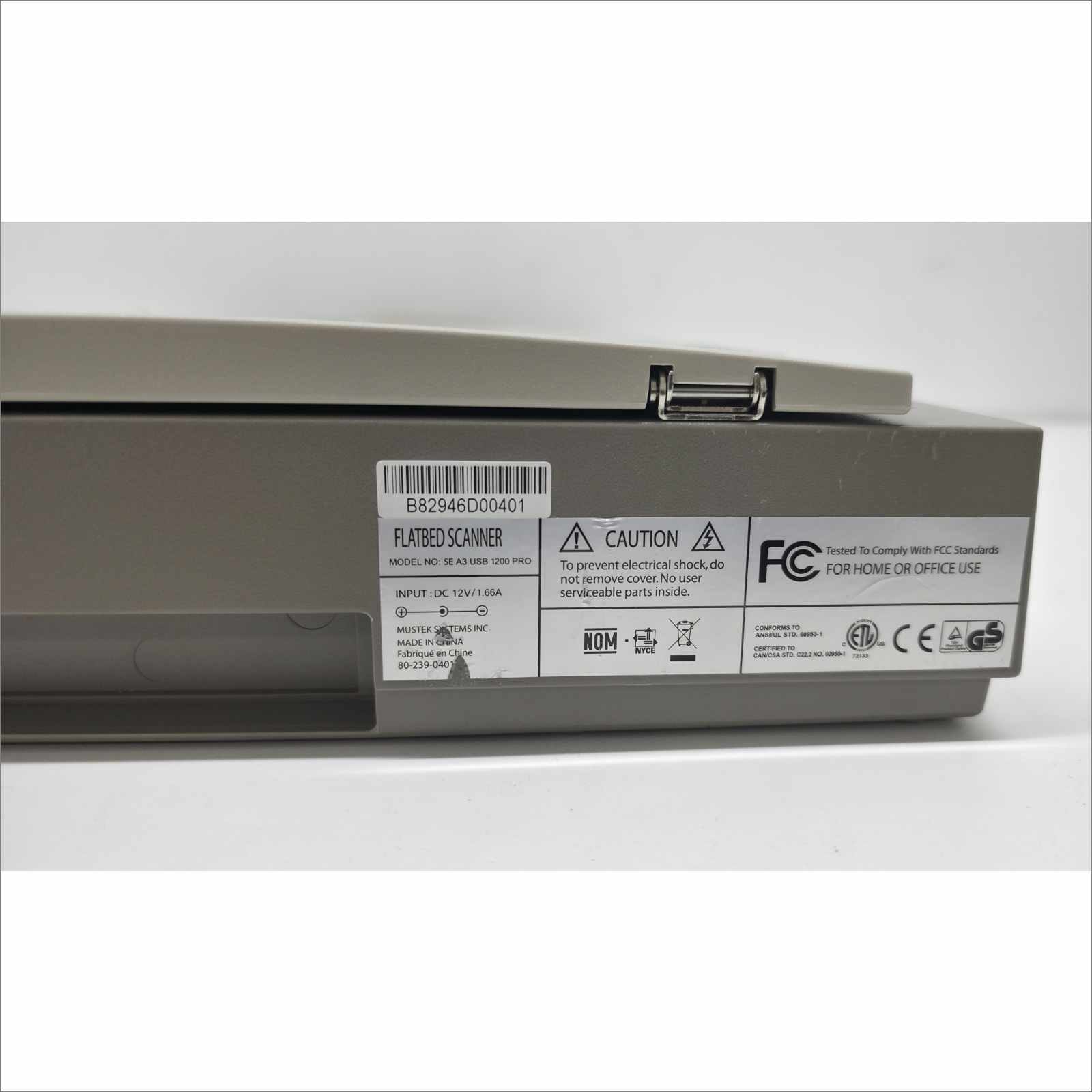 Mustek SE A3 USB 1200 Pro Flatbed Scanner SEA3 A3 Size